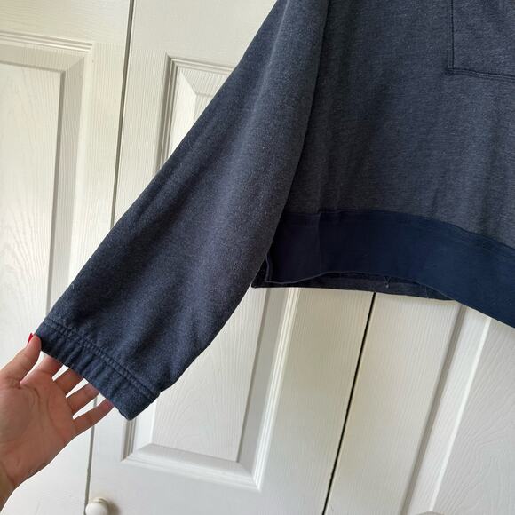 Free People Navy Pullover Sweatshirt - Picture 4 of 5